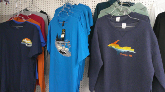 "Linda's Bread Box & Sporting Goods Hoodie — Cooks, MI"