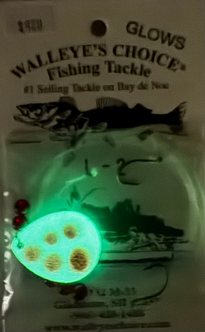 Walleye's Choice Fishing Tackle Red L-2